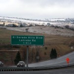 Snow covers the foothills o Dec. 7. Photo/Kathryn Reed