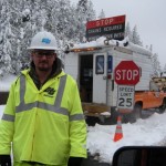 No last name Mike checks for 4-wheel drive/chains just outside of Placerville on Highway 50.