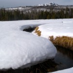 Dark skies on Dec. 20 in Washoe Meadow State Park along the Upper Truckee River. Photo/Kathryn Reed