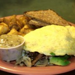 RacyTracy omelet at Squeeze In. Photo/Provided