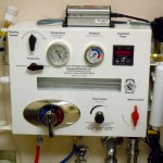 machine The hydrotherapy machine.