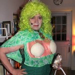 Costume contest winner Rita Geil as the Little Mermaid.