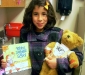 Maritza Torres, 10, has had diabetes since she was in second grade. She was given this bear during her first stay in the hospital; they wear matching medical bracelets.