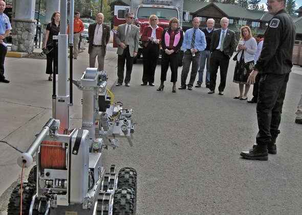 Robot another tool for bomb squad
