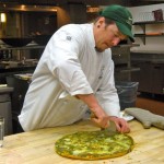 Dan Kramer educates Lake Tahoe Community College students about pizza. Photo/Kathryn Reed