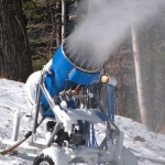 Northstar-at-Tahoe makes snow Nov. 13. Photo/Kathryn Reed