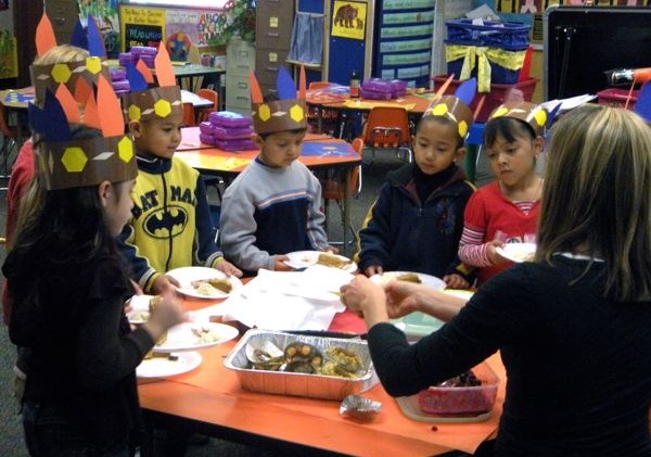 Feast fit for a kindergartner