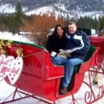 sleigh2 Sleigh rides are popular with newlyweds. Photo/Provided