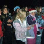Tahoe Schools Choir sings carols.