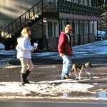 sidewalks South Lake Tahoe is not a pedestrian-friendly town. Photo/Kathryn Reed