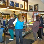 Lines at post offices are normal this time of year. Photo/Kathryn Reed