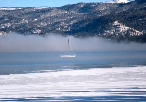 Lake Tahoe moving out of record cold territory