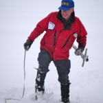 survey Frank Gehrke with DWR at the early January snow survey at Phillips Station. Photo/Kathryn Reed