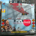 Coke is doing its part to make the Games sustainable. Photo/Kathryn Reed