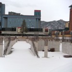 Another winter of snow covers what is supposed to be a convention center near Stateline. Photo/Kathryn Reed