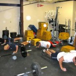 Pushups are routine at South Tahoe CrossFit.