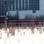 hole Harveys casino looms over the rebar and concrete laid years ago by Lake Tahoe Develpment Company. Photo/Kathryn Reed