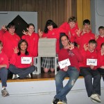 St. Theresa students ready to do random acts of kindness. Photo/Provided