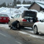 weather Expect chain controls in and out of Tahoe on Friday. Photo/Kathryn Reed