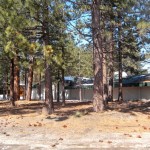 South Lake Tahoe would like to own and then pave this lot at Los Angeles and Harrison avenues. Photo/Kathryn Reed