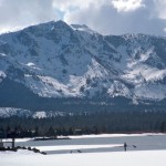 Mount Tallac will be covered in more snow this week. Photo/Kathryn Reed