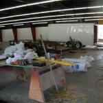 do it-3 It's a construction zone inside the old South Shore Motors buidling.
