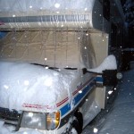 It might be time to take the RV south. Photo/Kathryn Reed