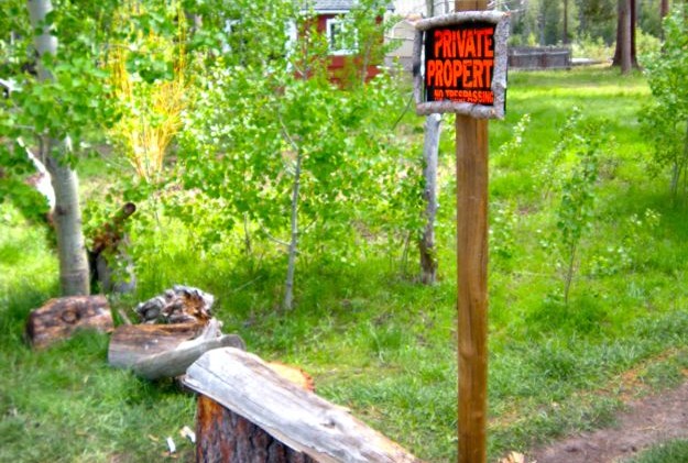 Property owner getting grief for cutting access to bike path