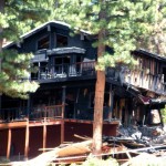 burned house The Incline Village house the big-rig careened into is a total loss. Photo/Kathryn Reed