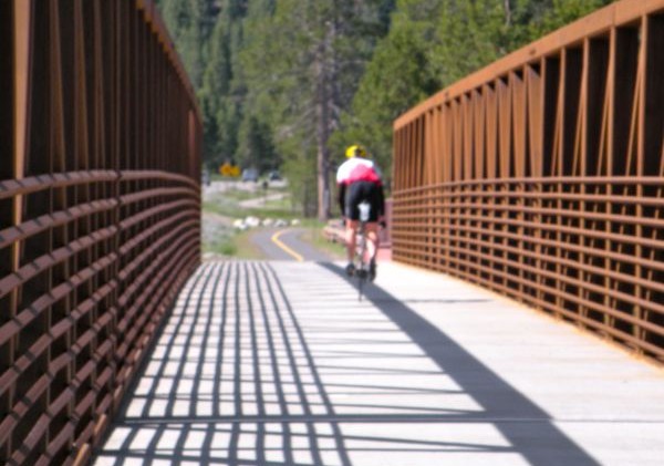 Cyclist hurt during ride around the lake