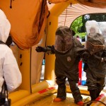 Hazmat drill in South Tahoe includes all the gear and a decontamination center. Photos/Austin Fay