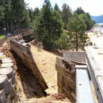 el dorado beach The retaining wall about El Dorad Beach is collapsing. Photo/Kathryn Reed