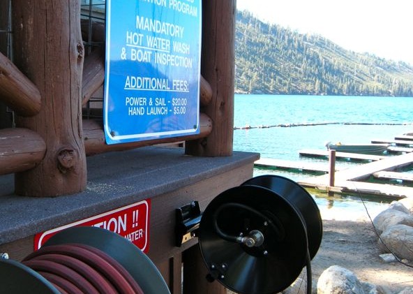 Fallen Leaf worried about invasive species from Tahoe
