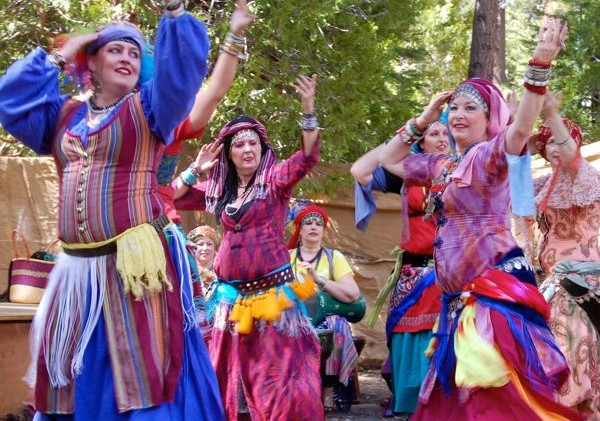 Barbarians, peasants and fairies frolic at Camp Rich