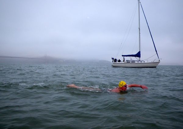 Tahoe City woman attempting to make swimming history