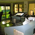 control panel The second-floor control room.