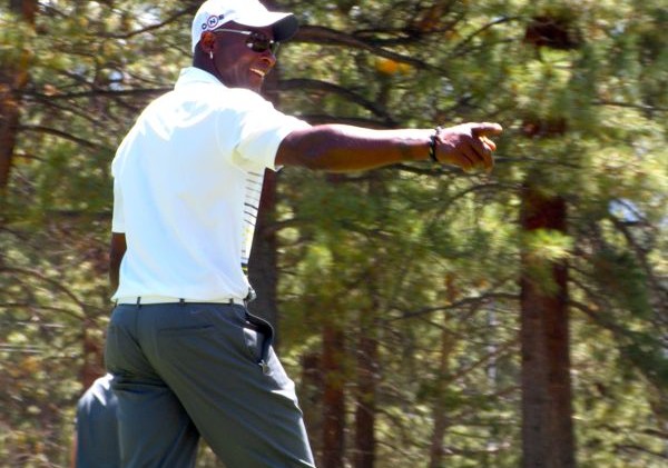 Mix of seriousness, playfulness during celeb tourney