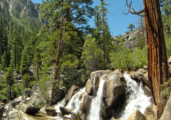 Detour leads to tranquil falls near Markleeville