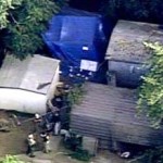 The Antioch compound where Jaycee Lee Dugard was kept for 18 years. Photo/KTVU-TV