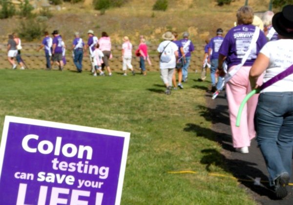 Walkers put their foot down on cancer at Relay for Life