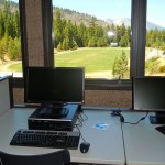 sths-5 Proving why the STHS building is called Stadium View. Photos/Kathryn Reed