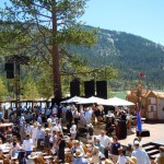 summit-6 Hundreds gather for the 14th annual environmental summit Aug. 17 at Sand Harbor. Photos/Kathryn Reed