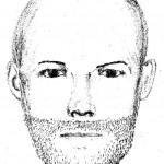 suspect Artist's rendering of the suspect.