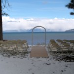 wedding Regan Beach in South Tahoe is a year-round wedding spot. Photo/Kathryn Reed