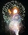fireworks-1 A variety of colors light up the night sky.