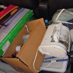 garage sale What didn't sell Sept. 18 is now at the Attic thrift store. Photo/Kathryn Reed