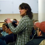 becky Becky Bell talks about the early days of TAMBA. Photo/Kathryn Reed