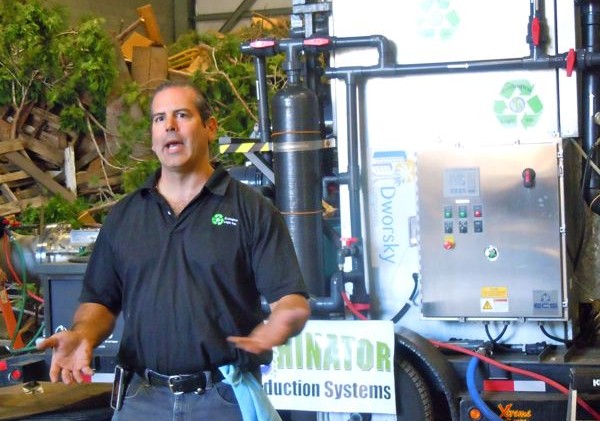 Munchinator reduces trash to compost-like product