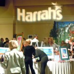 wine-3 The annual Soroptimist wine tasting at Harrah's is also about food and silent auction bidding. Photos/Kathryn Reed
