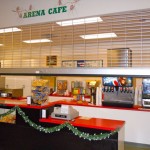 cafe The cafe at the South Tahoe rink is seldom open.